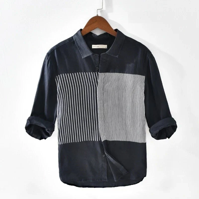 Combo Of 2 Pure Cotton Stitched Shirt For Men-11 - Image 3