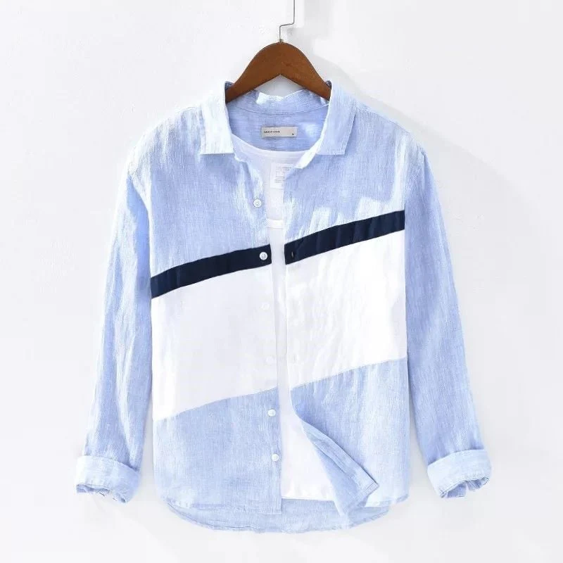 Combo Of 2 Pure Cotton Stitched Shirt For Men-5 - Image 4