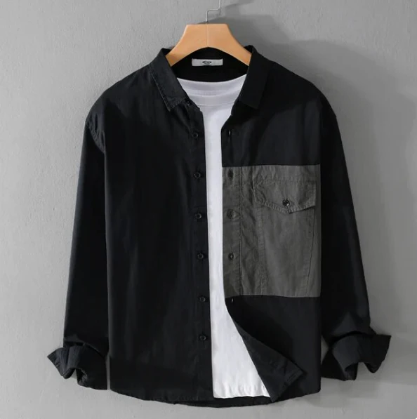 Stylish Black Casual Shirt For Men